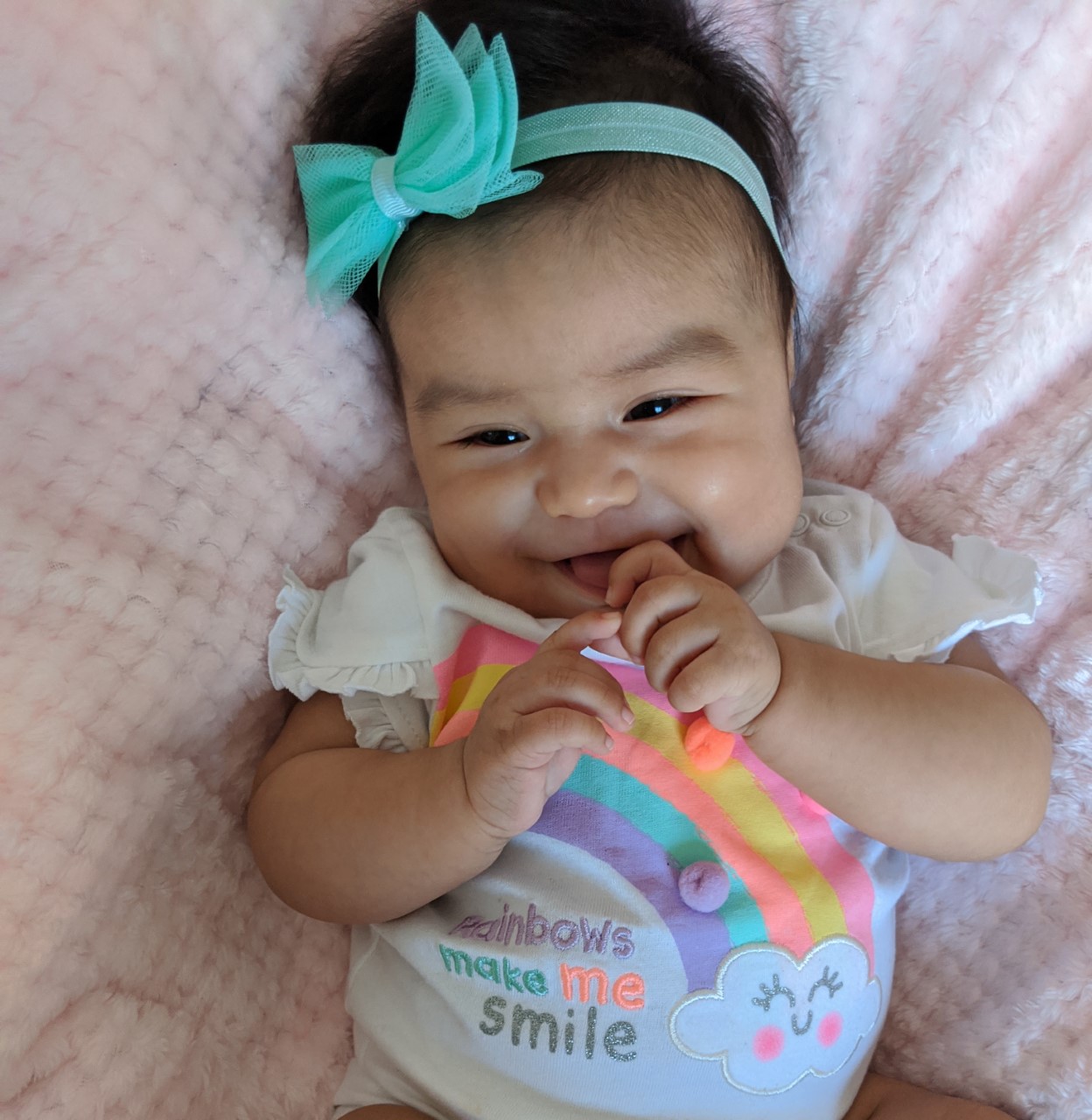 Rainbow smile